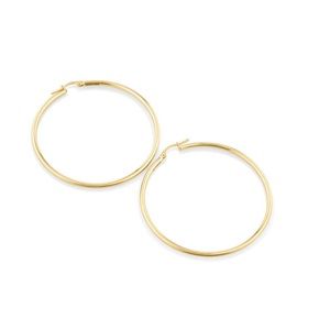 *Sold* 14kt Gold Hoop earrings